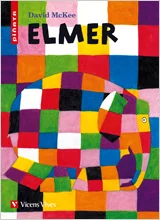 Elmer no es un elefante cualquiera. Tiene la piel de retazos de colores: gris, azul, rojo, verde, rosa, negro. Los otros elefantes se ríen porque ...
