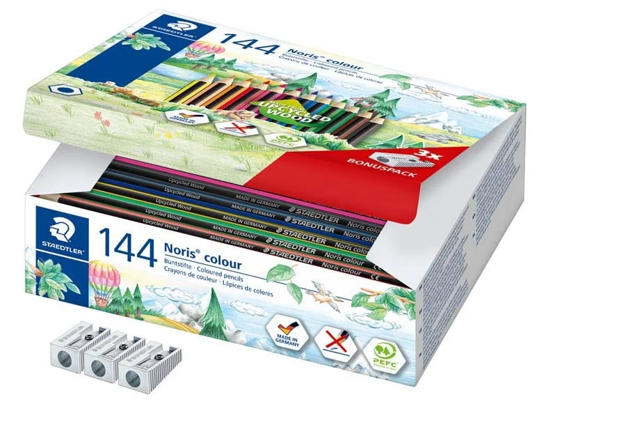 Llapis Staedtler Noris Colour 144u Pack escolar