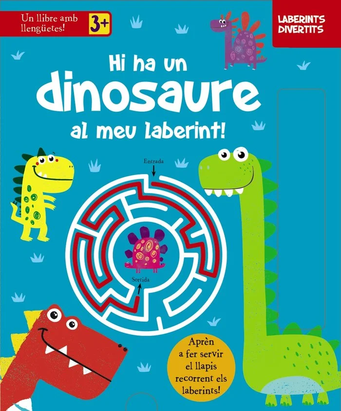 Juga i aprèn entre rugits, trepitjades i mossegades! Gràcies als laberints i als dino-reptesque hi ha al final del llibre, els més petits adquirir...