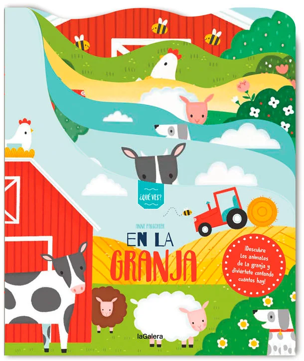 <b>¡Aprende divirtiéndote!<br><br></b>¿Sabes quién vive en esta granja tan particular? Un montón de animales que sonríen sin parar. No te despiste...