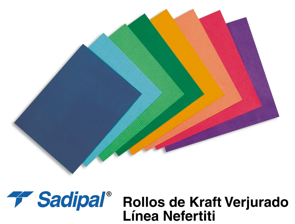 Bobina de paper kraft Sadipal 1x25m 90g blau Bobina de paper kraft Sadipal 1x25m 90g blau