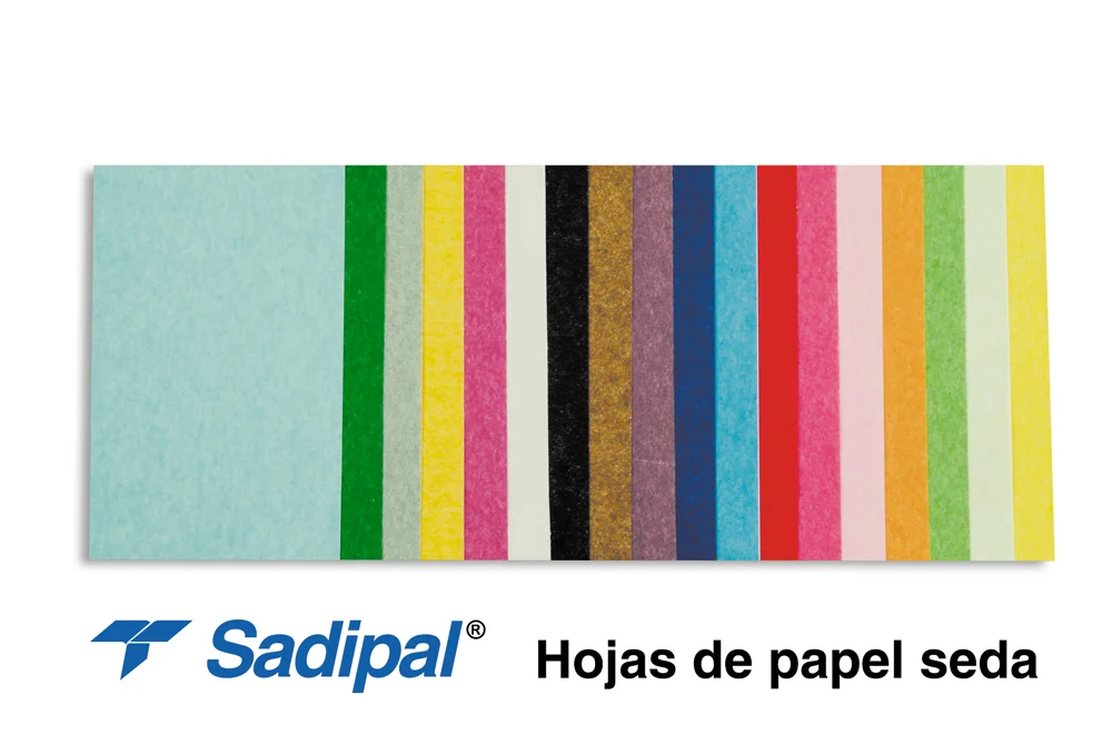 Paper de seda Sadipal 52x76cm or 25 fulls Paper de seda Sadipal 52x76cm or 25 fulls