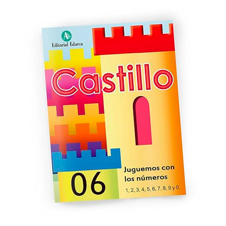 El cuaderno de matemáticas número 06 de la&nbsp;colección Castillo, “Juguemos con los números“, es un cuaderno de ejercicios de matemáticas infantil pa...