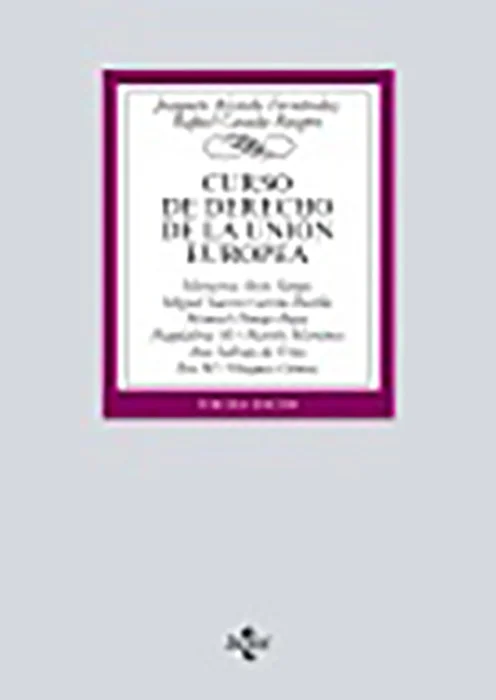 Este Curso de Derecho de la Unión Europea está dividido en cuatro partes principales, desarrolladas a lo largo de quince lecciones. En la primera ...