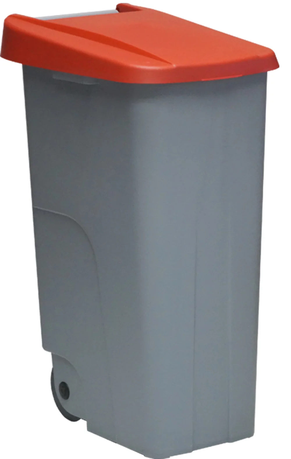 Contenidor Denox Reciclo 110l Tapa tancada vermell Contenidor Denox Reciclo 110l Tapa tancada vermell
