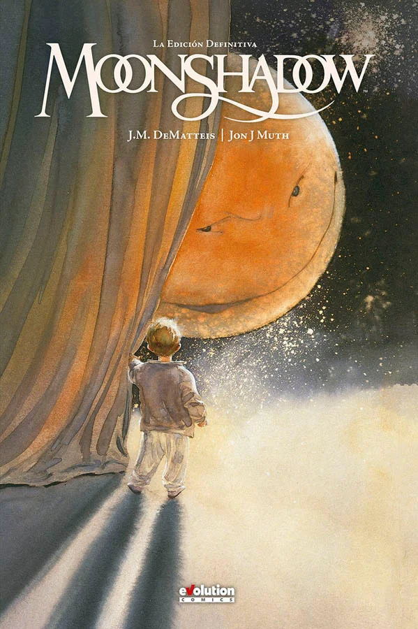 Conocida por ser el primer cómic pintado que se publicó en Estados Unidos, dentro de la línea Epic de Marvel, moonshadow es una obra poética, filo...
