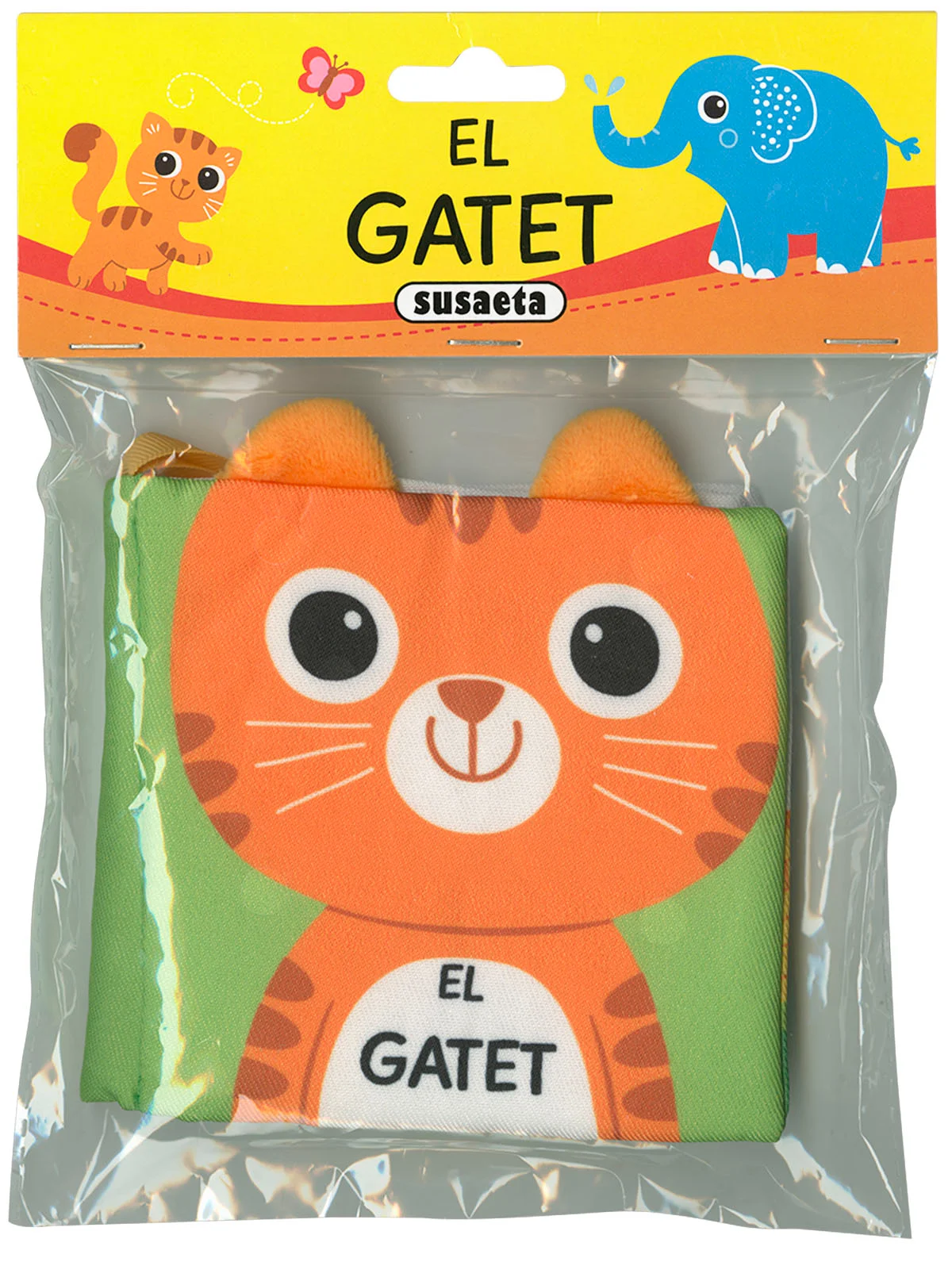 El gatet va a passar el dia al zoo. Quins animals hitrobareu? Un llibre de roba tou i amb mossegador quees convertirà en l'objecte estimat del teu...