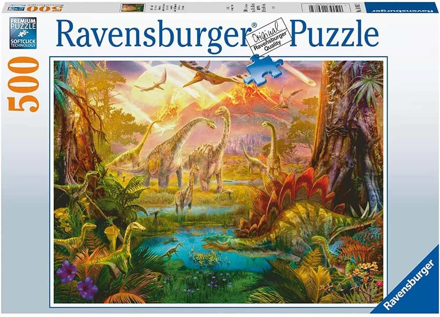 Puzle 500 peces Terra de diNosaures Puzle 500 peces Terra de diNosaures