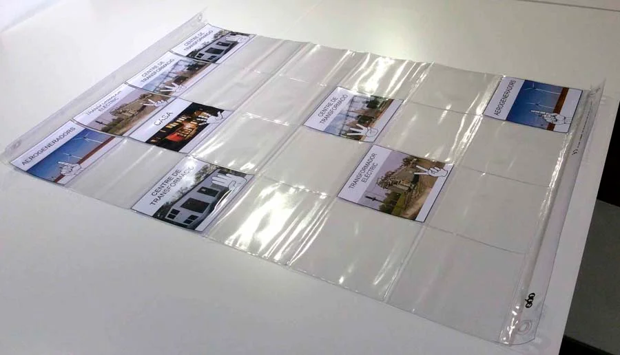 Tapete transparente con bolsillos para Bee-Bot® y Blue-Bot®