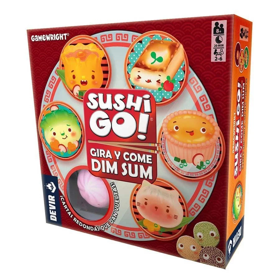 <strong>Sushi Go! Dim Sum</strong> és una nova versió del popular joc de cartes ''Sushi Go!'', que introdueix un toc estratègic. Inspirat en el Di...