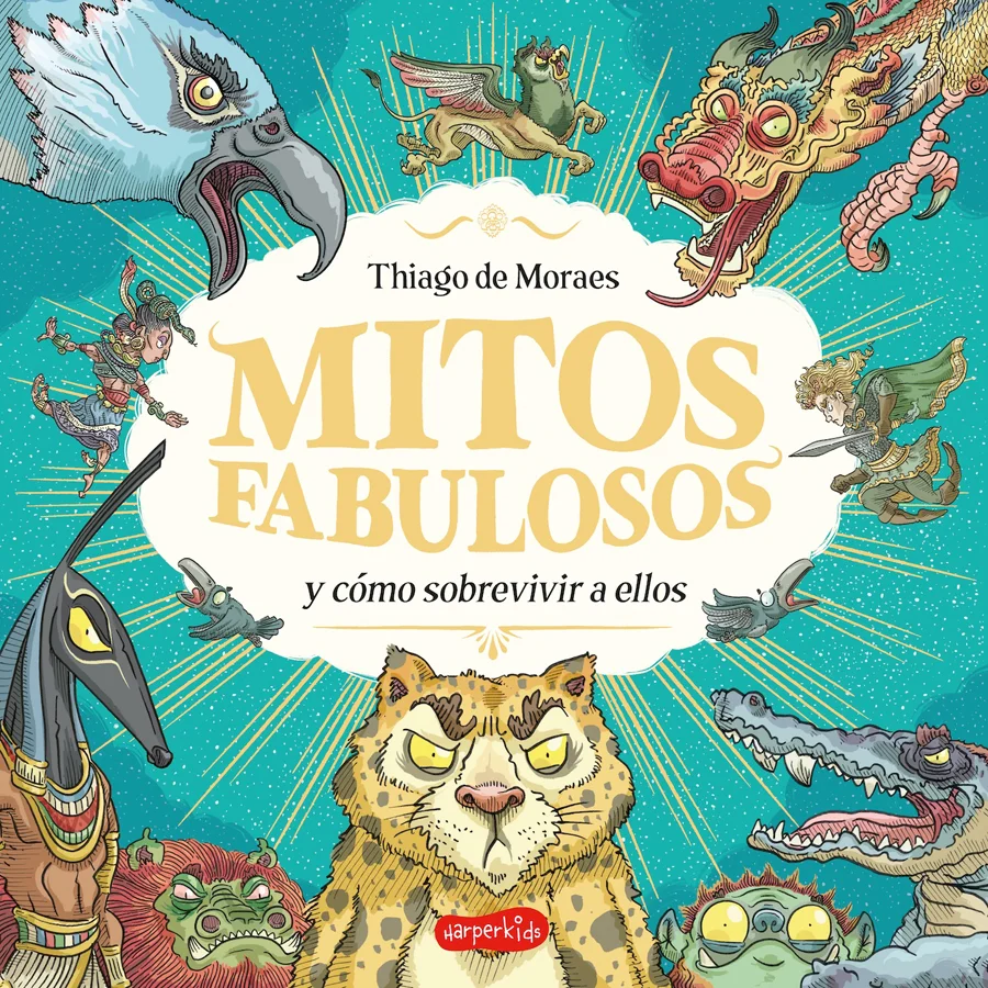 <B>UN NUEVO LIBRO DEL AUTOR DE <I>ATLAS DE MITOS</I>, THIAGO DE MORAES</B><BR><BR>Un libro de regalo magníficamente ilustrado, lleno de diversión,...