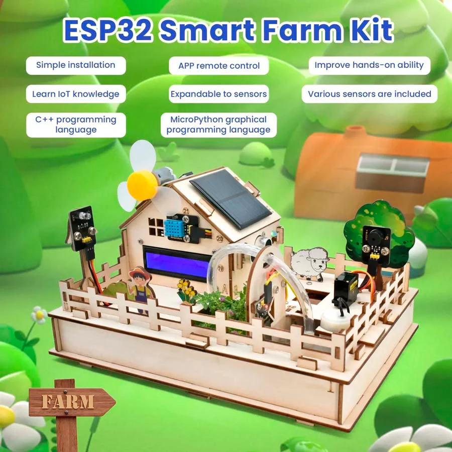 Keyestudio Smart Farm Arduino Esp32 Keyestudio Smart Farm Arduino Esp32