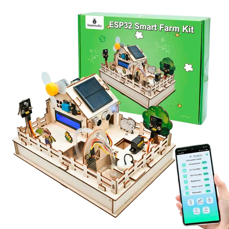 Keyestudio Smart Farm Arduino Esp32 Keyestudio Smart Farm Arduino Esp32