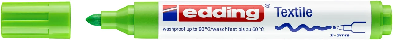 Retolador Edding Textile 4500 verd clar