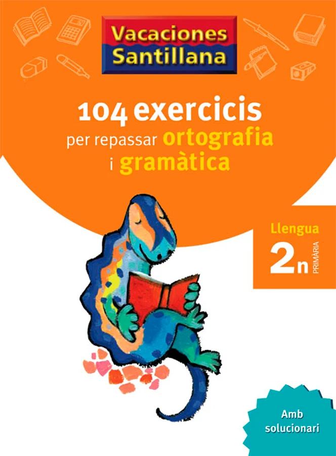 Quadern de vacances Grup Promotor 9788479181536 Vacances Ortografia i Gramàtica Català. Exercicis per repassar. Cada fitxa té un tema central de g...