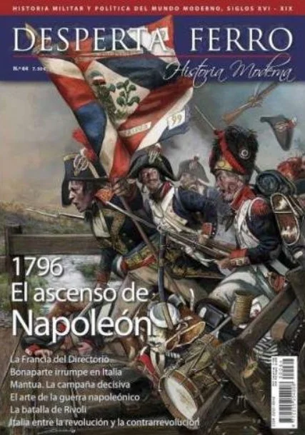 A principios de 1796, Napoleón Bonaparte, hasta poco antes un desconocido oficial del Bureau de Topographie cuya fama se debía a su liderazgo en l...
