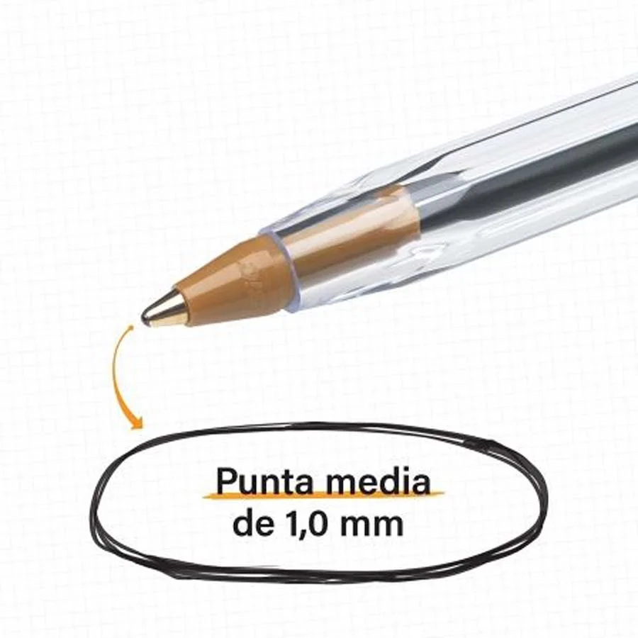 Bolígrafs Bic Cristal assortit 8+2u