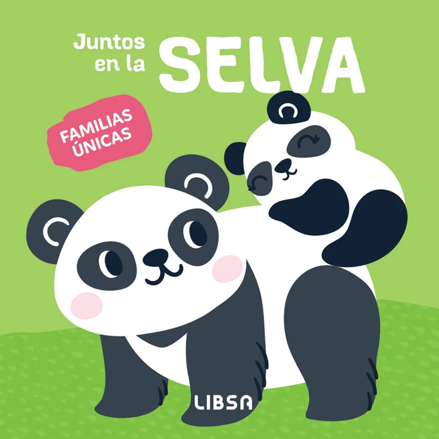 ¡Roooooarrrr! Aquí hay una familia en la que el papá tiene melena, otra tiene manchas, una va en fila, otra es muy alta y otra, salta que te salta...