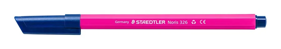 Retoladors Staedtler Noris 326 rosa 10u