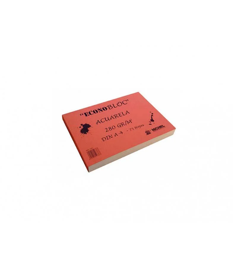 Bloc aquarel·la Michel A4 280g 75 fulls