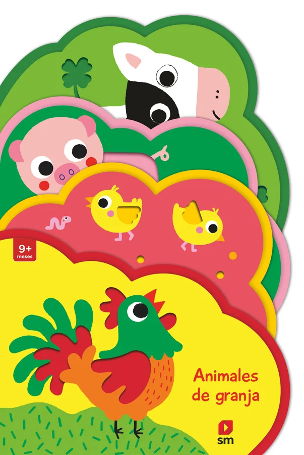Libro de fieltro muy ligero&nbsp;y fácil&nbsp;de manejar por manos pequeñas con el que los bebés desarrollarán la psicomotricidad fina y el sentido del tact...