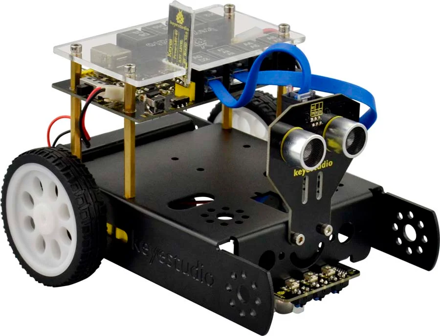 <p><strong>Robot Keybot Arduino Kit + Pista</strong><br><br>Robot educatiu basat en Arduino. La placa de control del Keybot funciona igual que una...