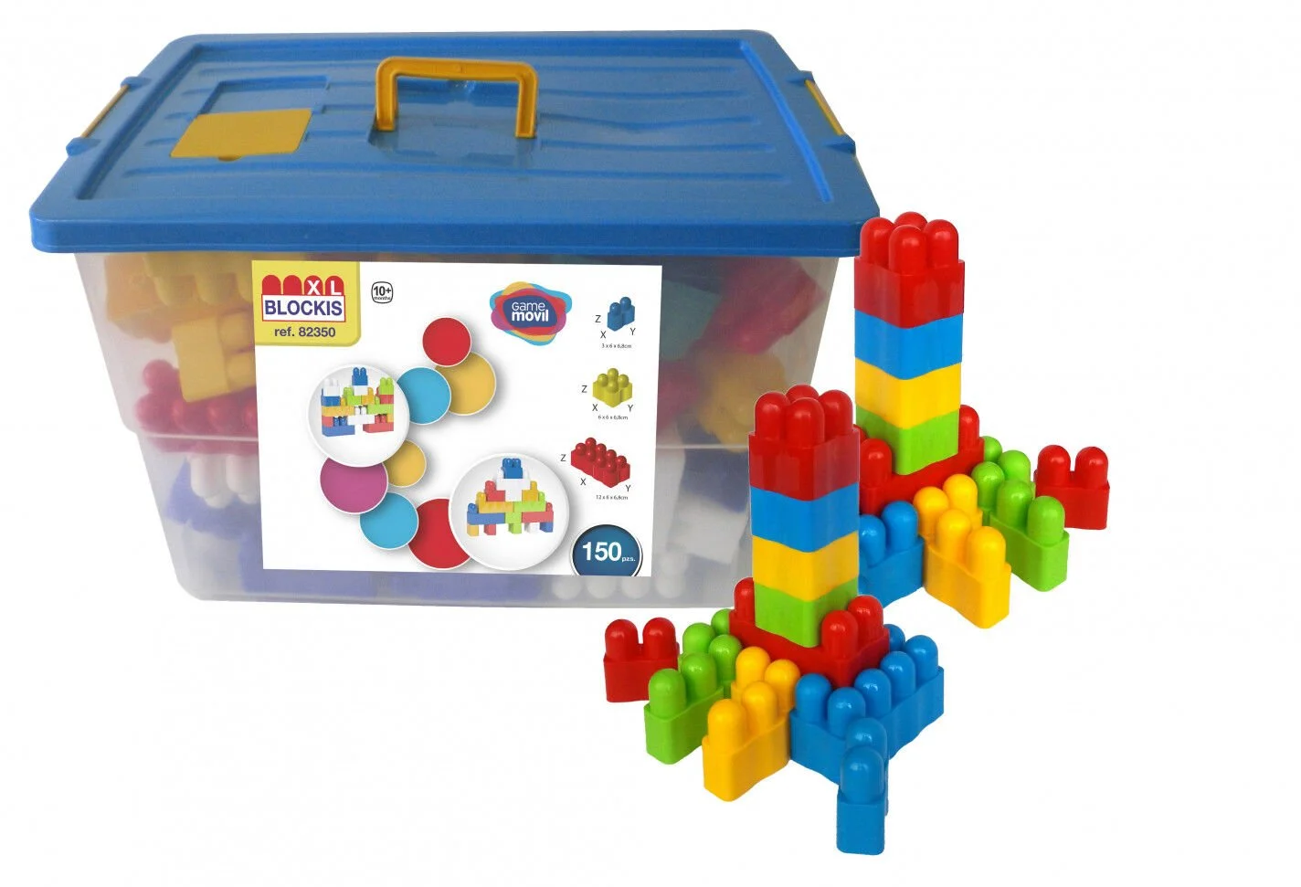 Joc de construcció Game Movil Blockis XL baúl