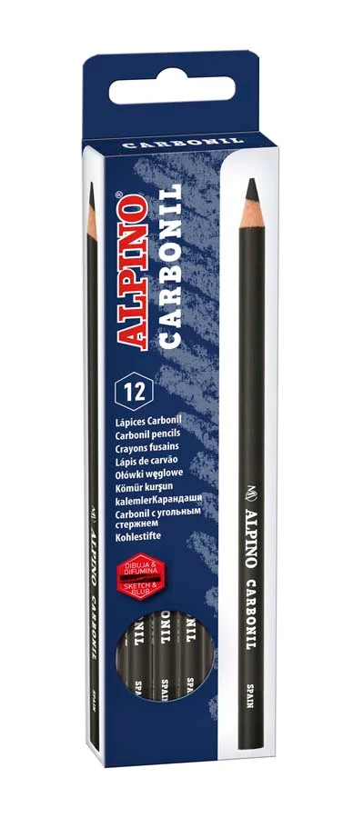 Llapis de carbó Alpino Carbonil 12u Llapis de carbó Alpino Carbonil 12u