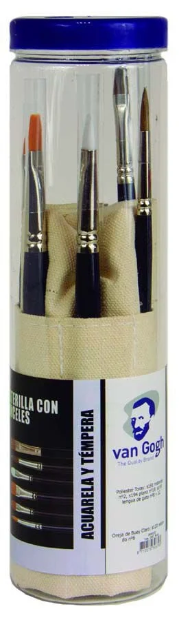 Pinzells Aquarel·la Talens tub 6u
