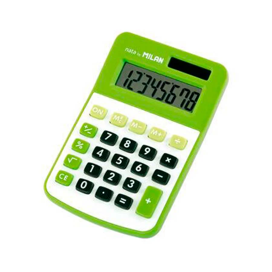 Calculadora Milan 8 dígits assortit