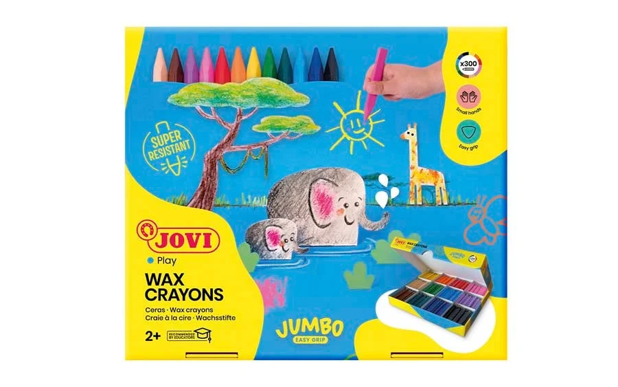 Ceres plàstiques Jovicolor Triwax 300u Pack escolar