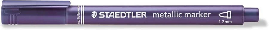 Retolador permanent Staedtler Metallic Pen violeta