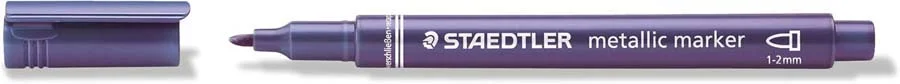 Retolador permanent Staedtler Metallic Pen violeta