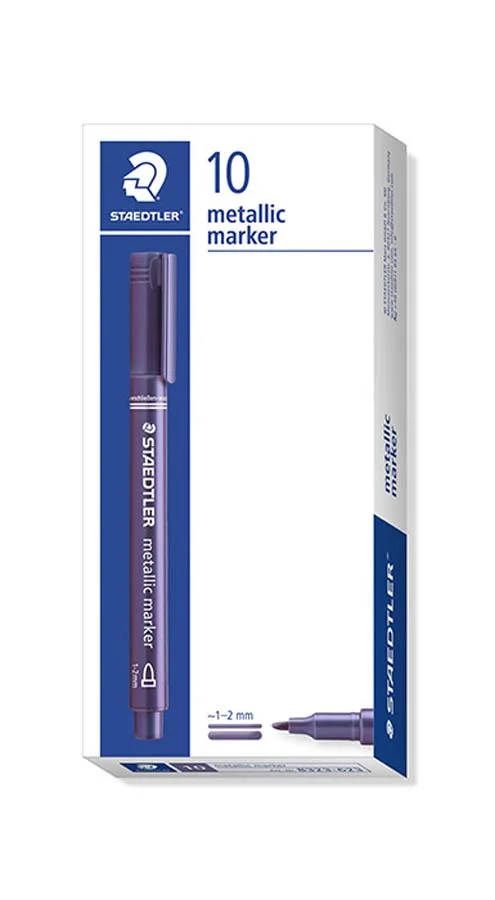 Retolador permanent Staedtler Metallic Pen violeta