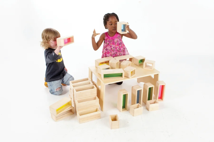 Rainbow Bricks Tickit 36 peces