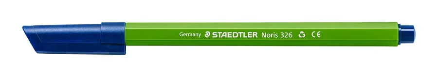 Retoladors Staedtler Noris 326 verd clar 10u