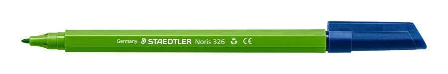 Retoladors Staedtler Noris 326 verd clar 10u