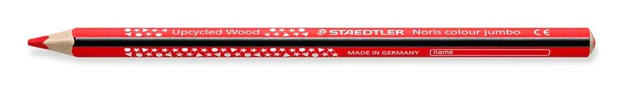 Llapis de colors Staedtler Noris Jumbo vermell 12u Llapis de colors Staedtler Noris Jumbo vermell 12u