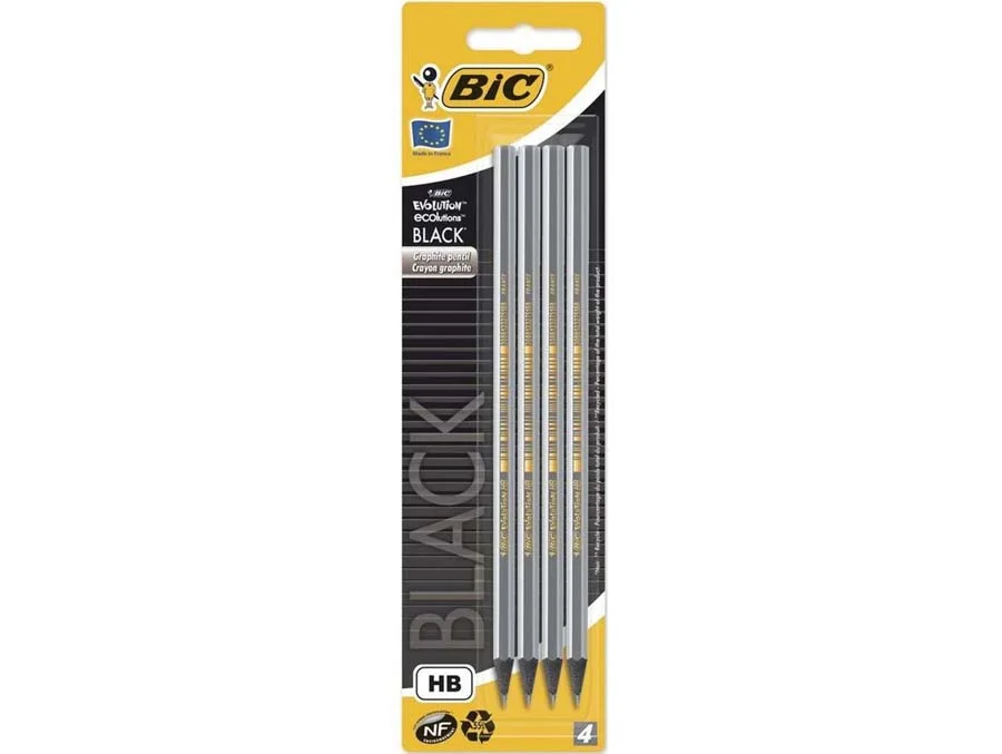 Llapis BIC Grafit Evolution Black HB 4 u