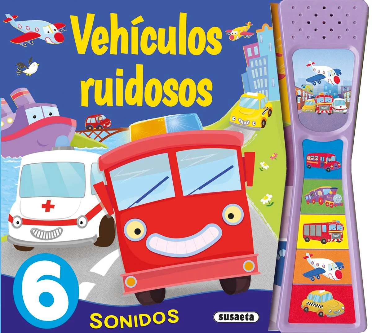 ¿Quieres conocer al taxi Maxi y a sus amigos? Pasa un rato divertido en la carretera con él, y no te pierdas ni un solo sonido.