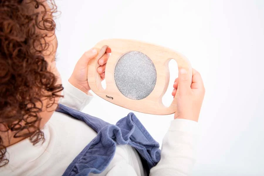 Panell d'observació Glitter TickIT Plata Panell d'observació Glitter TickIT Plata