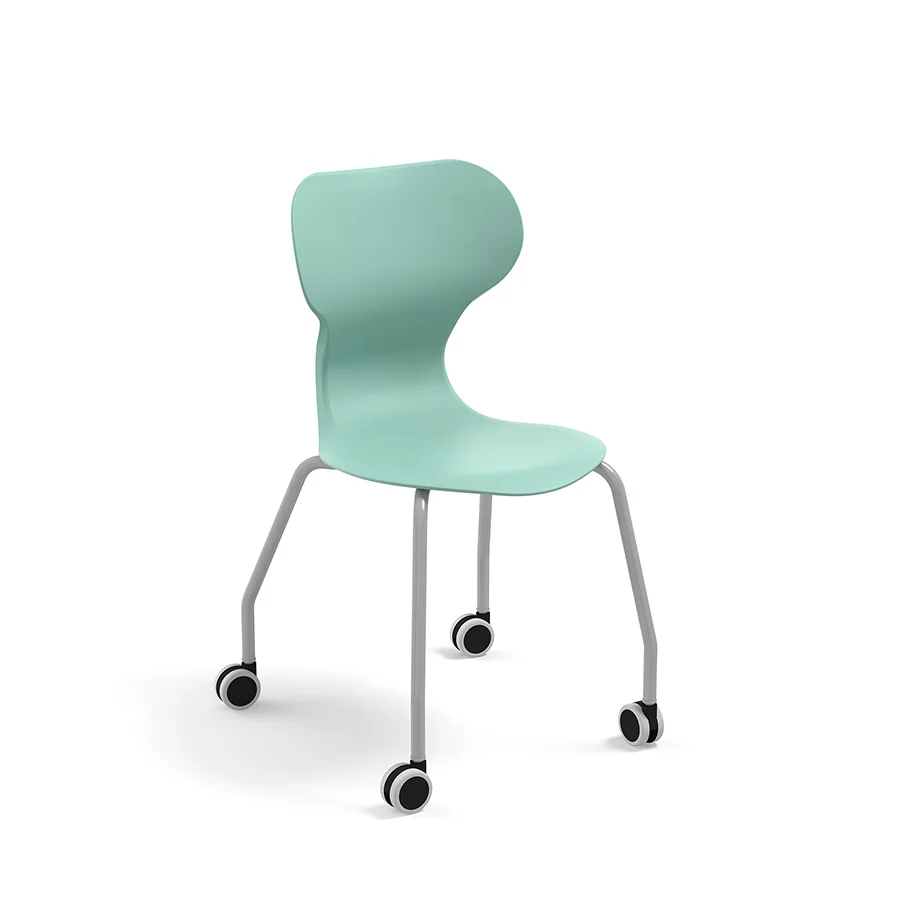 Cadira Mia Castors amb rodes T6 verd menta Cadira Mia Castors amb rodes T6 verd menta