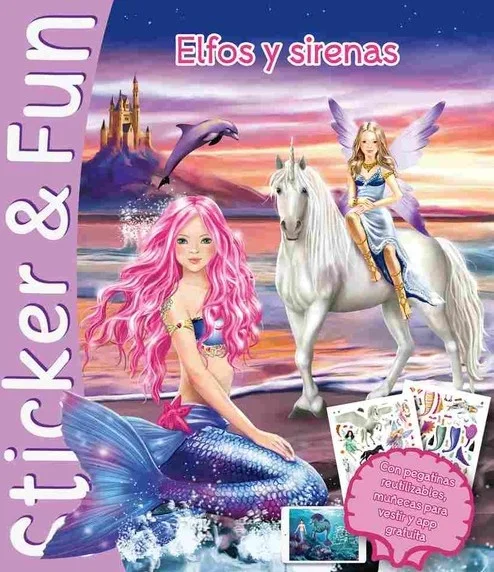 La colección Sticker&Fun te permitirá imaginar y divertirte sin parar, colocando las pegatinas a tu gusto y creando impresionantes historias.
