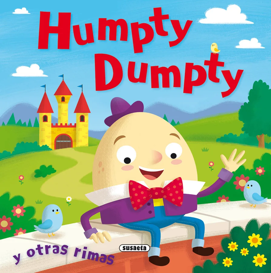 Conoce a Humpty Dumpty y a sus amigos en esta fantástica colección de rimas acompañadas de preciosas ilustraciones.
