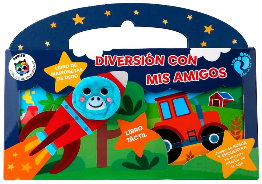 Bebé curioso es una línea ilustrada de libros de tablero para niños de 0-3 años. Los diseños son sencillos y lindos, y combinados con el breve tex...