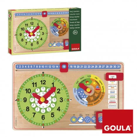 Reloj calendario Castellà Reloj calendario Castellà