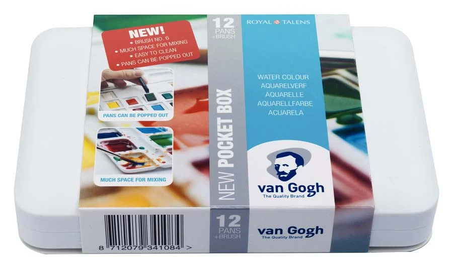 Aquarel·les Pocket Box Van Gogh 12 colors Aquarel·les Pocket Box Van Gogh 12 colors