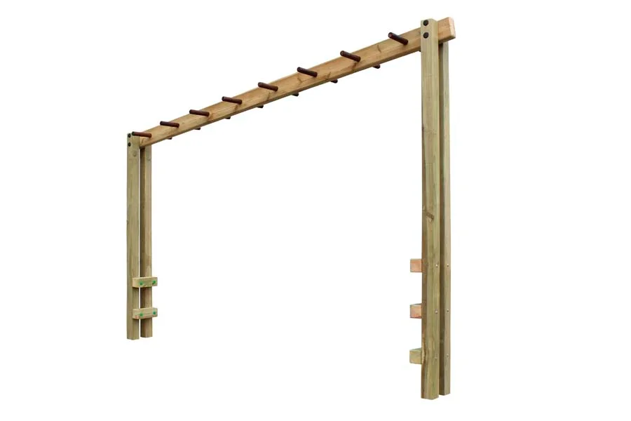Circuit d'equilibri escala horitzontal 3,16x0,27x2,34m Circuit d'equilibri escala horitzontal 3,16x0,27x2,34m