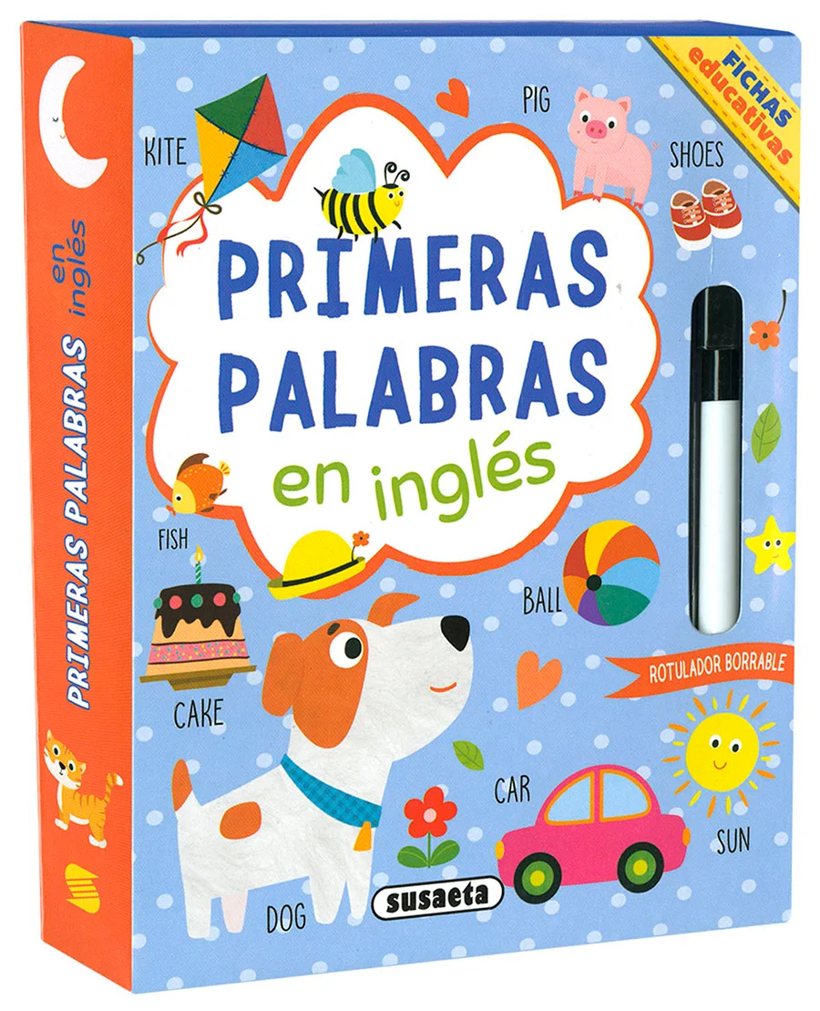 Aprende tus primeras alabras en inglés con estas tarjetas especialmnete pensadas para los niños más pequeños. ¡Aprender inglés es divertido!