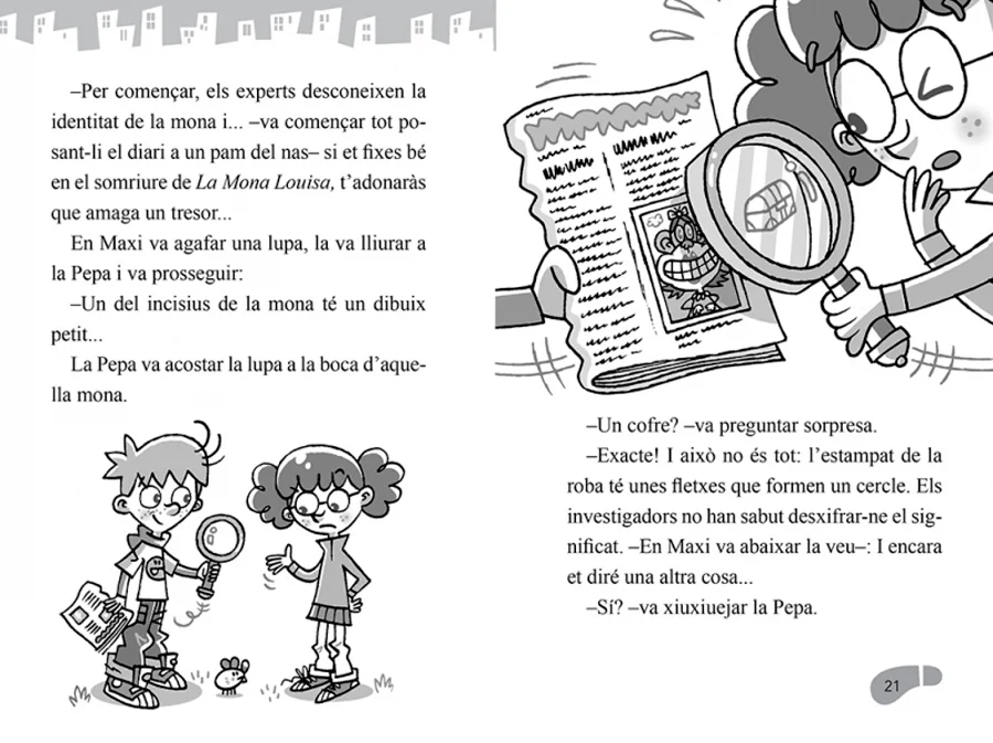 El cas del robatori de la Mona Louisa (Els BuscaPistes 3) El cas del robatori de la Mona Louisa (Els BuscaPistes 3)